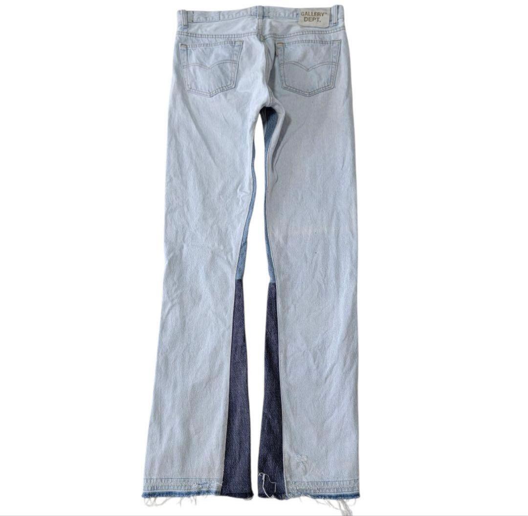 GALLERY DEPT. パネルデザイン ブーツカットデニム