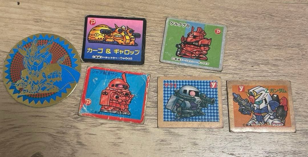 元祖？SDガンダムカード（バンダイ、創通、）