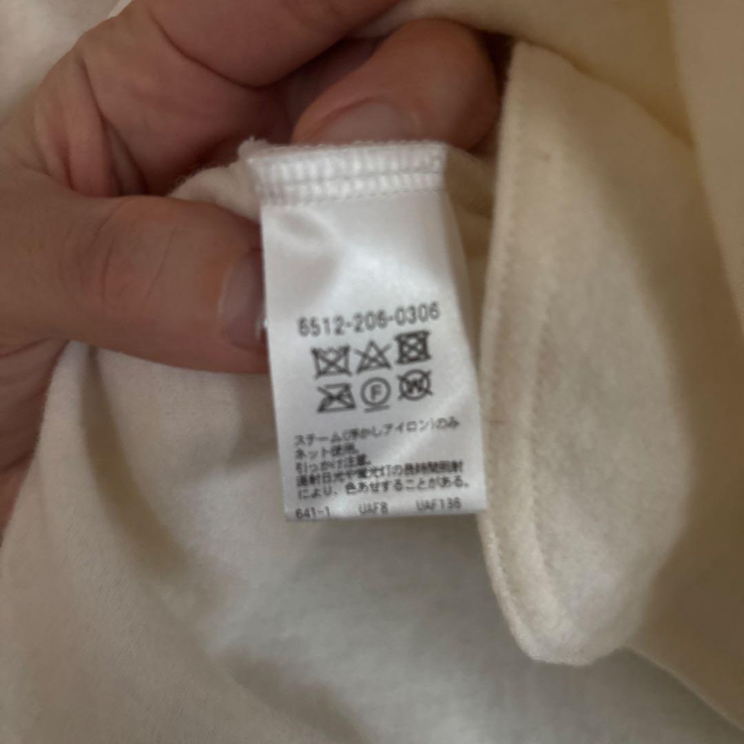 ドゥロワー　異素材トップス　ホワイト