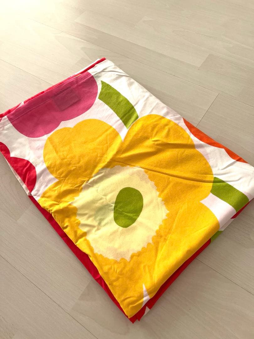 marimekko 花柄 掛け布団カバー