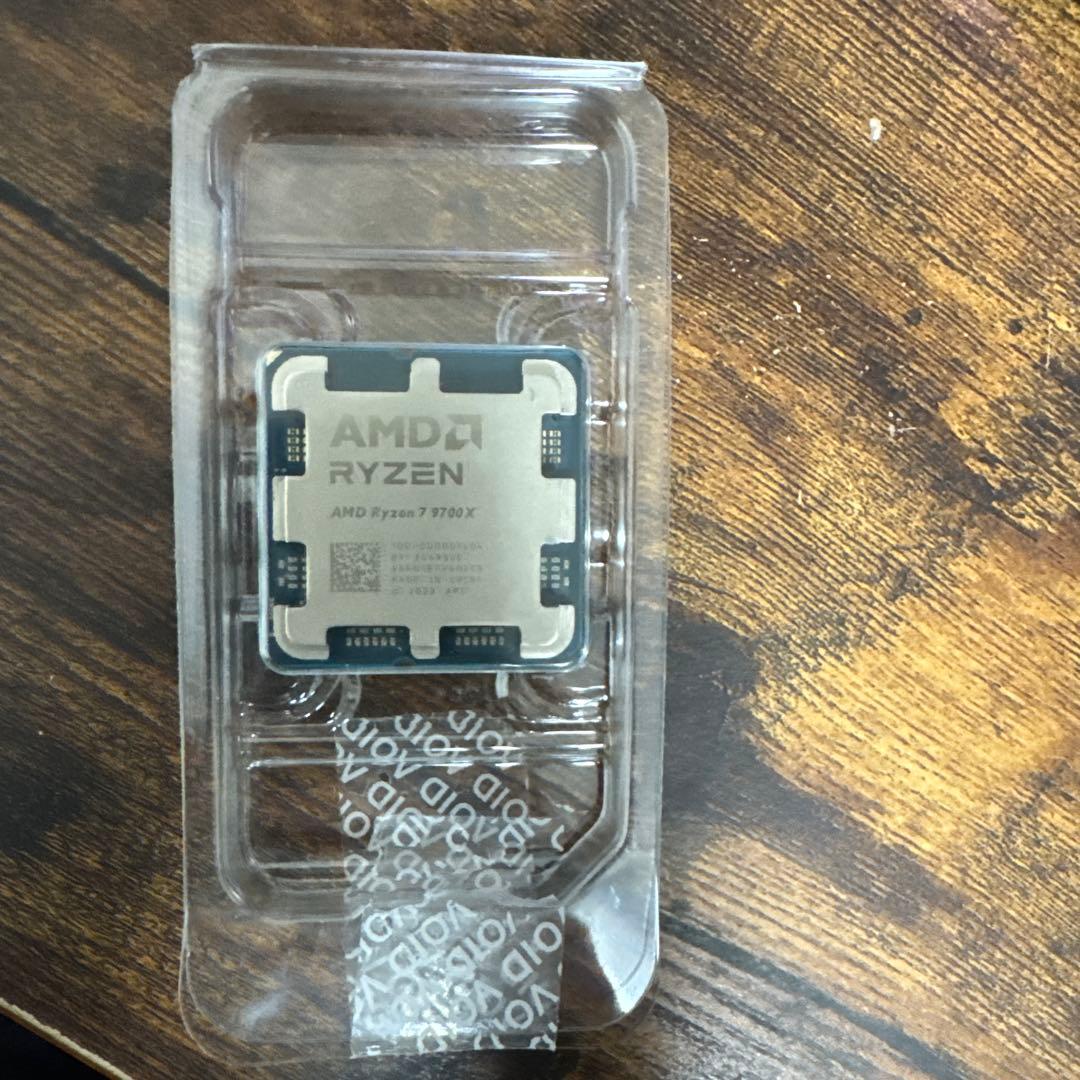 Ryzen 7 9700X バルク 動作保証あり