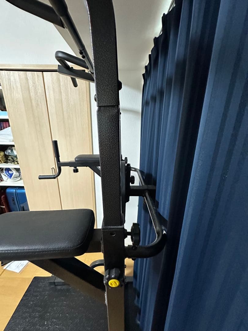 懸垂マシン【高さ調整/4WAY/クッション・マット付】