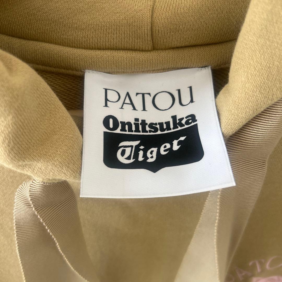 •PATOU•Onitsuka Tiger•フーディー•ベージュ