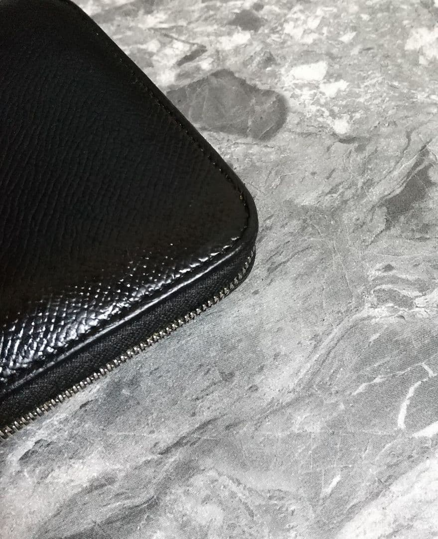 【美品】エルメス/アザップロング/シルクイン/ラウンドファスナー長財布/正規品