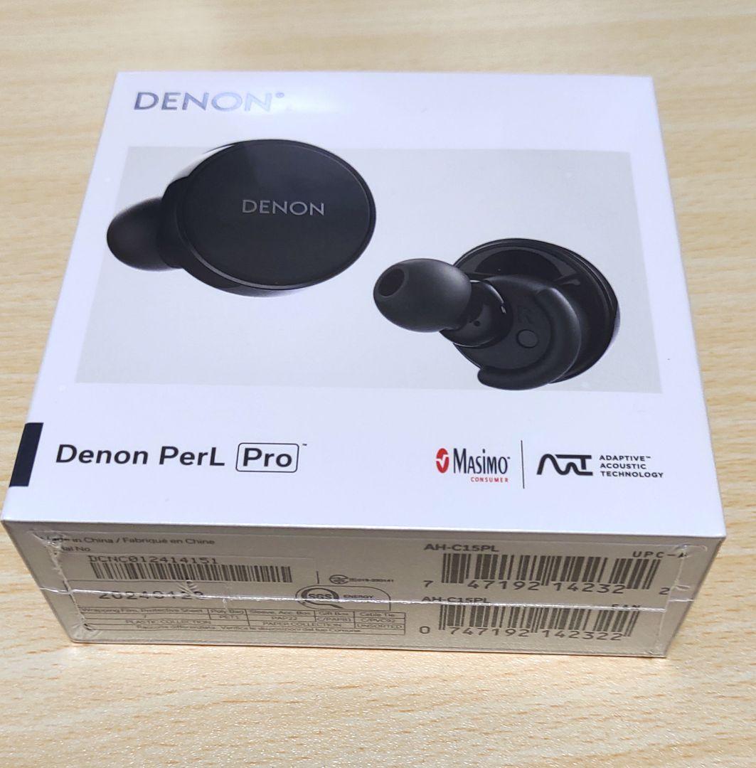 Denon PerL Pro ブラック ワイヤレスイヤホン