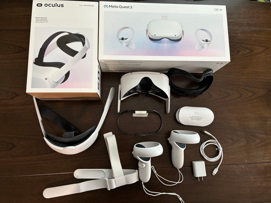  Quest2 128GB/Elite Strapセット　メタクエスト