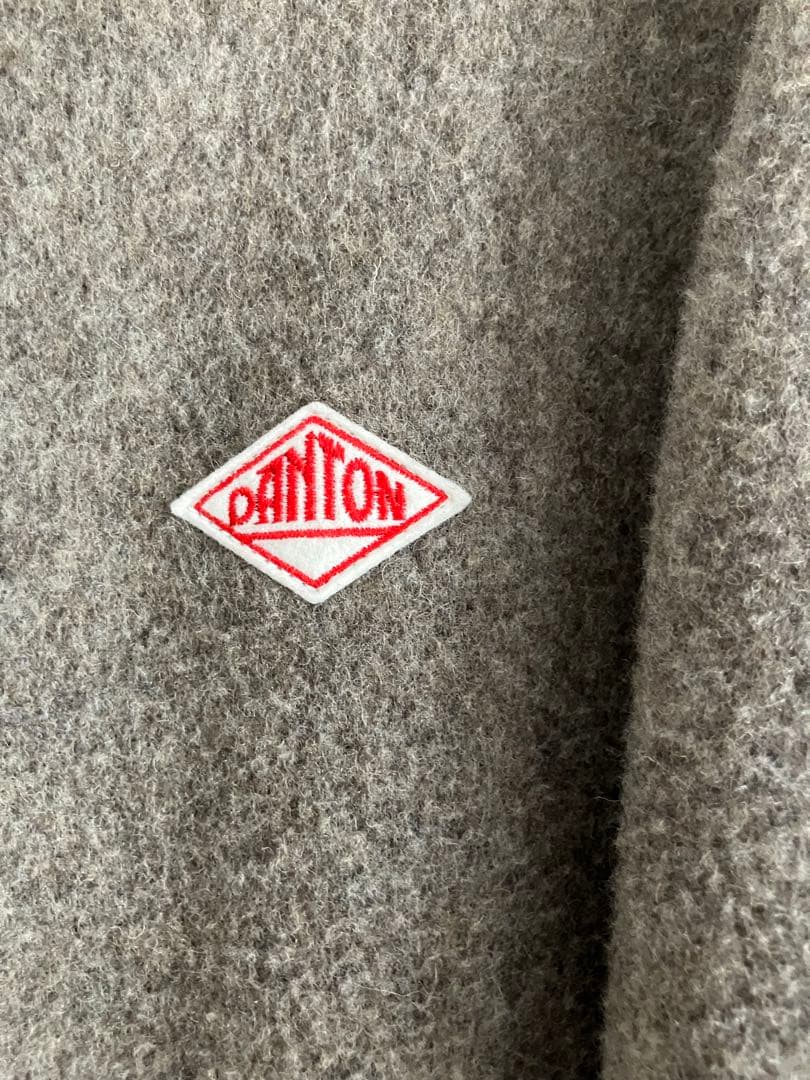 ※c0nさま専用※ DANTON ダントン ウールモッサ ノーカラーコート