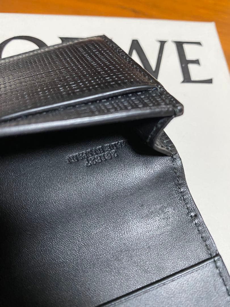 LOEWE ロエベ 名刺入れ ブラック カードケース