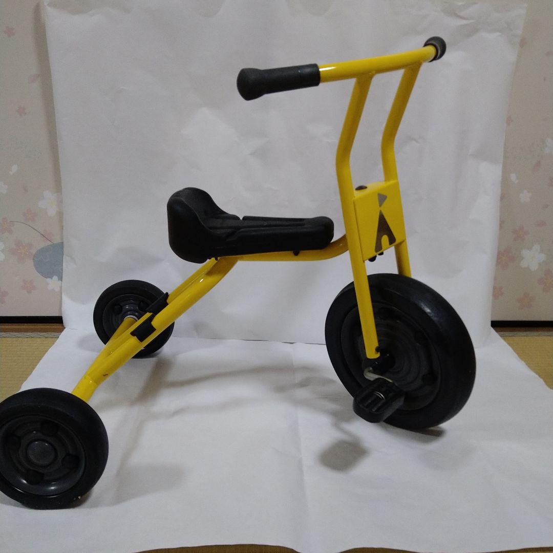 アクティブ三輪車　エルゴ　黄色　ジャクエツ　幼児　子供