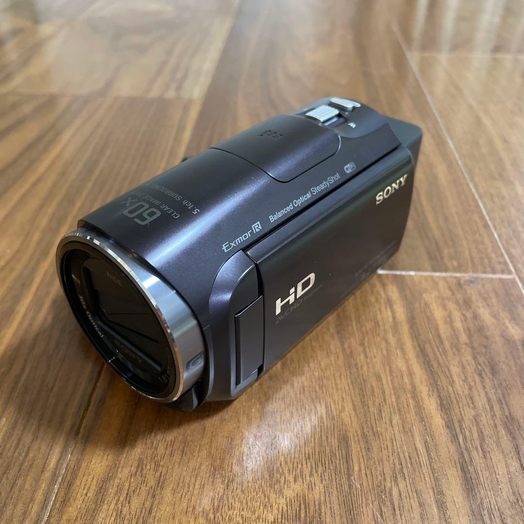 美品　デジタルカメラ　SONY HDR-CX670 黒　ブラック　バッテリー付き