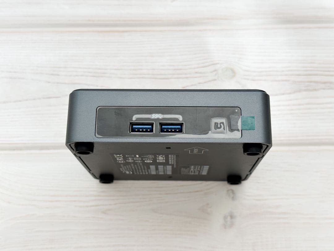 ⑦Intel NUC7i3DNK ミニPC 第7世代i3 Windows11