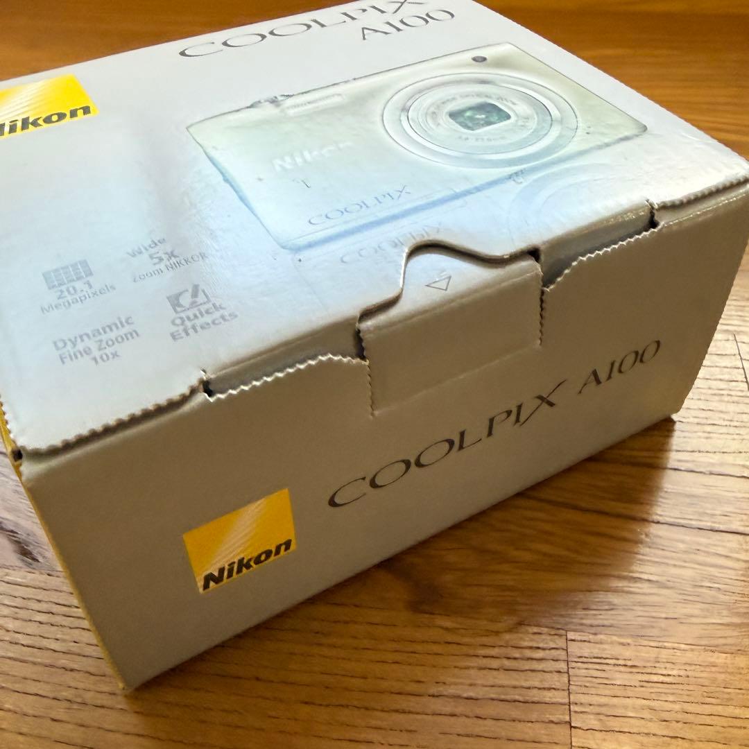 Nikon COOLPIX A100 デジタルカメラ シルバー 光学5倍