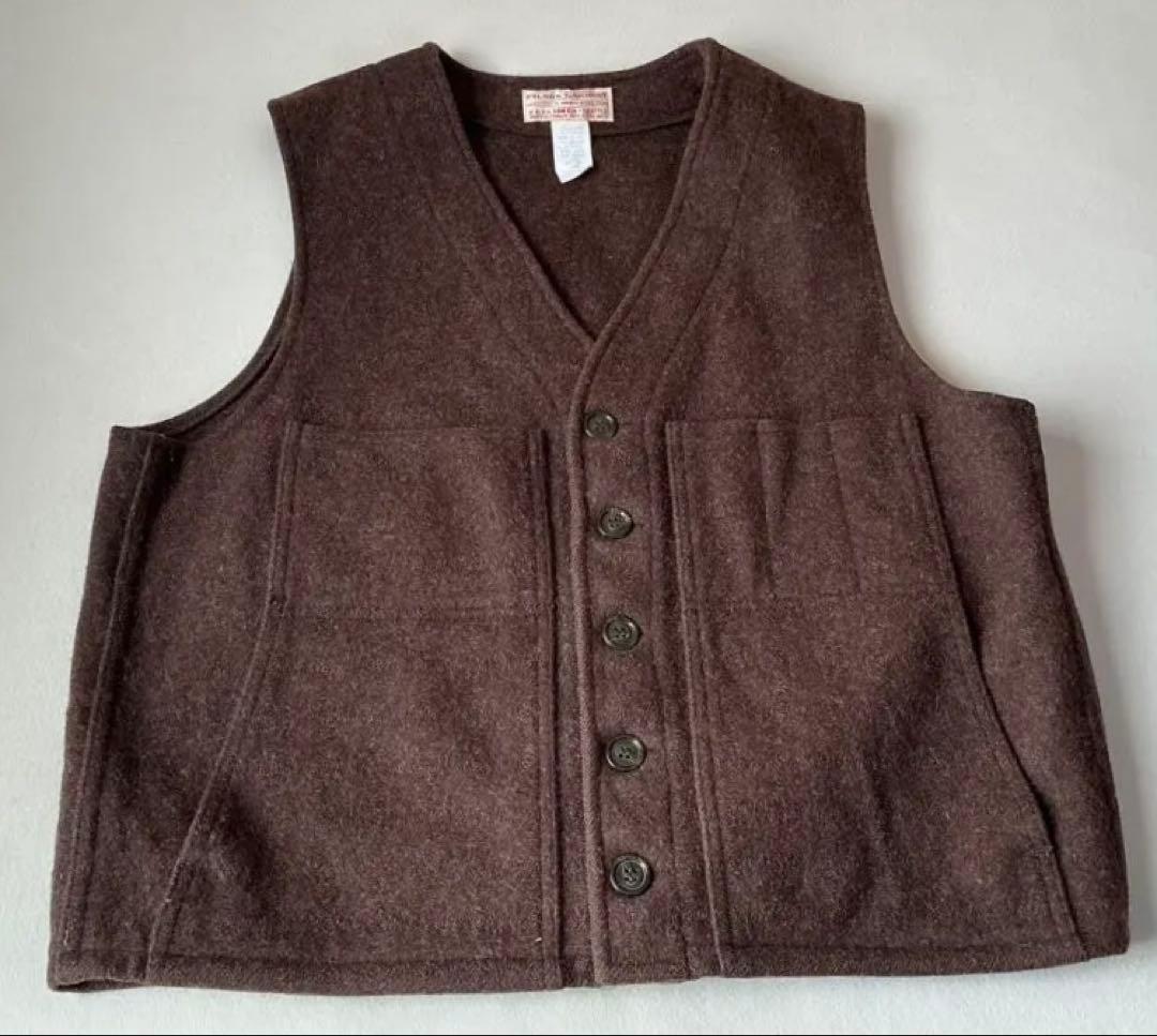 FILSON WOOLベスト