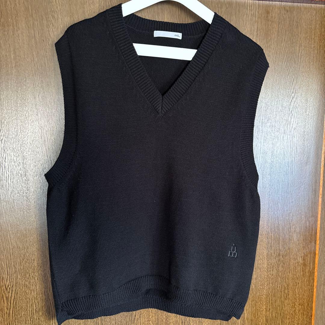 トップス mu_ kNIT VEST