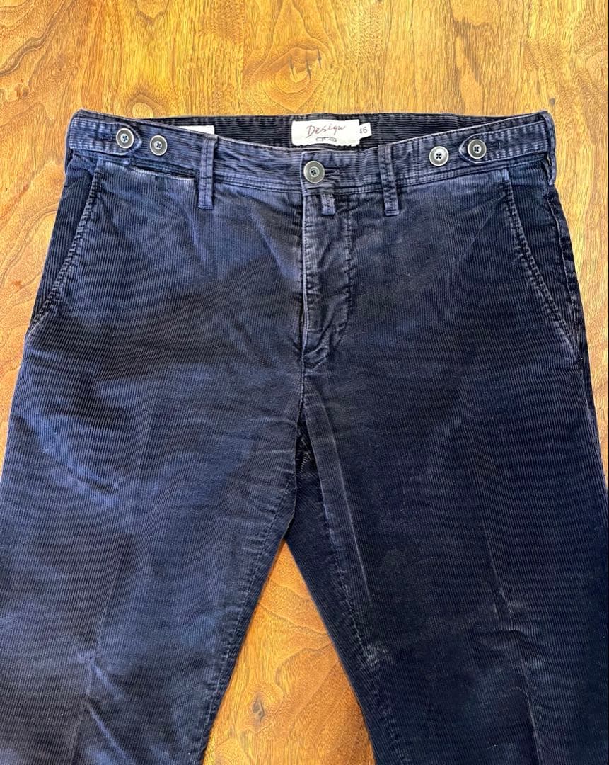 GTA コットンコーデュロイパンツ ネイビー46