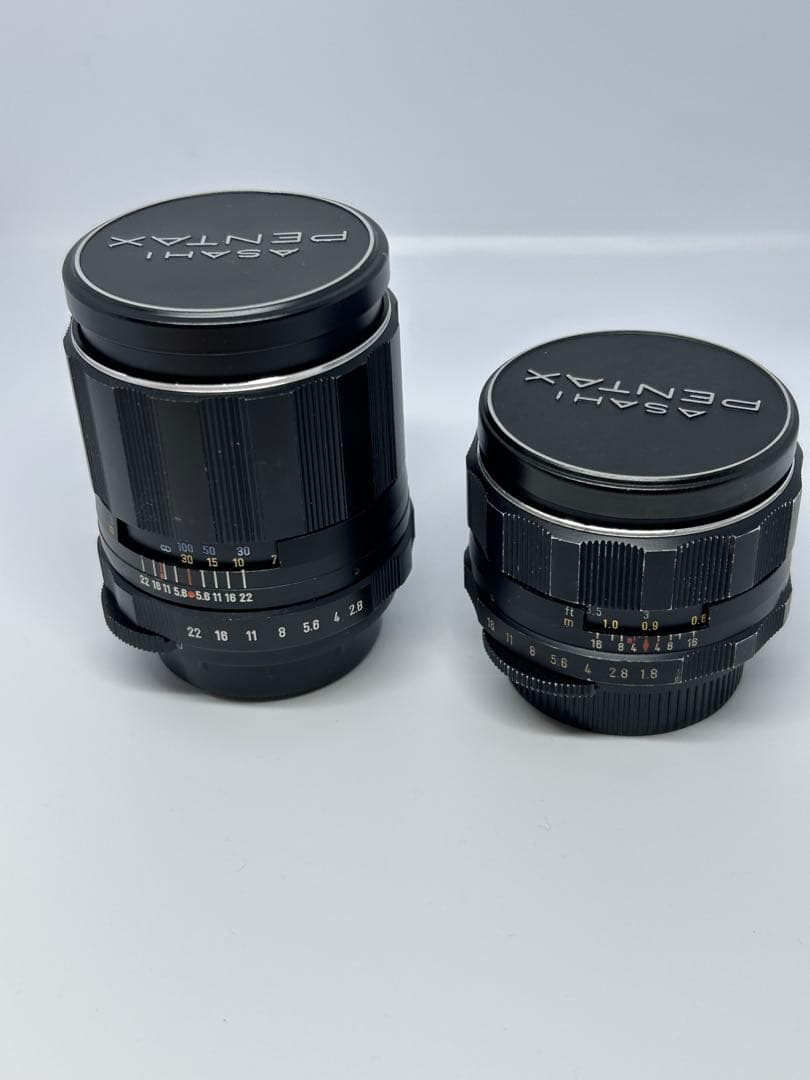 Super-Takumar 55mm f/1.8＋105mm f/2.8セット