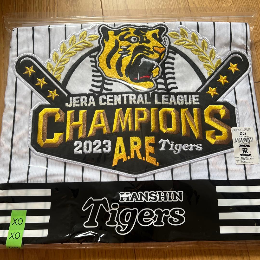 【新品・未開封】阪神タイガース　2023 セリーグ優勝記念　ユニフォーム　XO