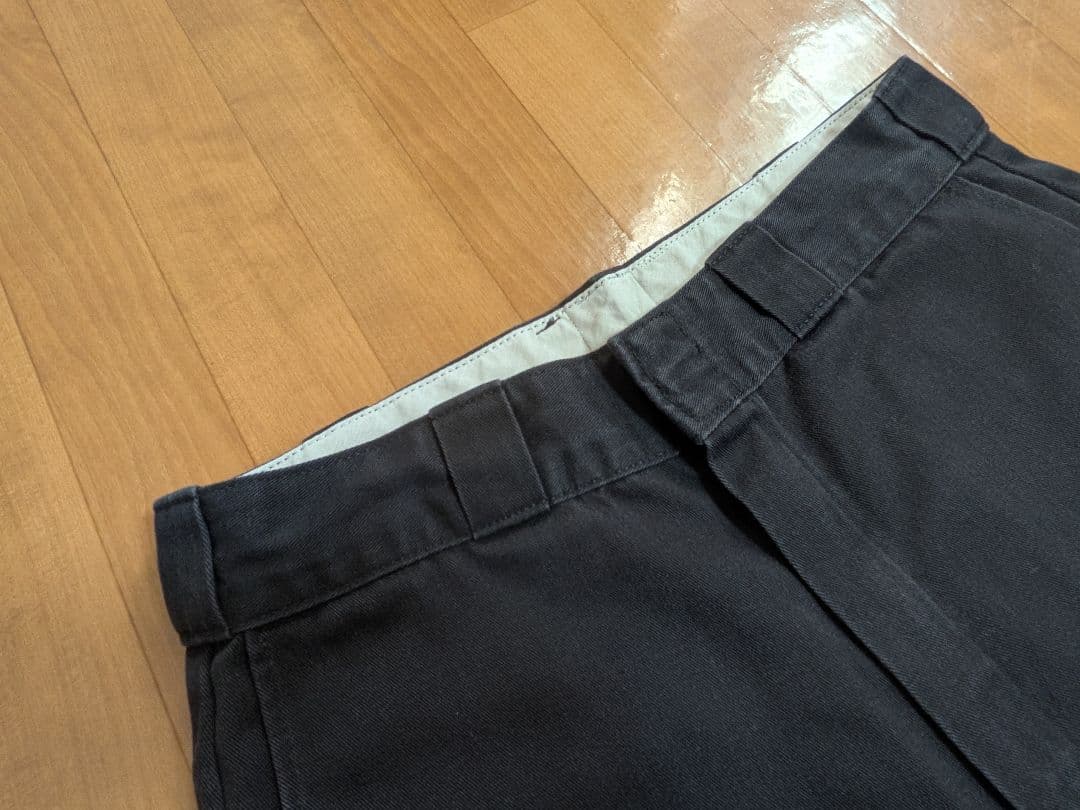 Dickies 90s 874BK USA製 ブラックフェード TALON 墨黒