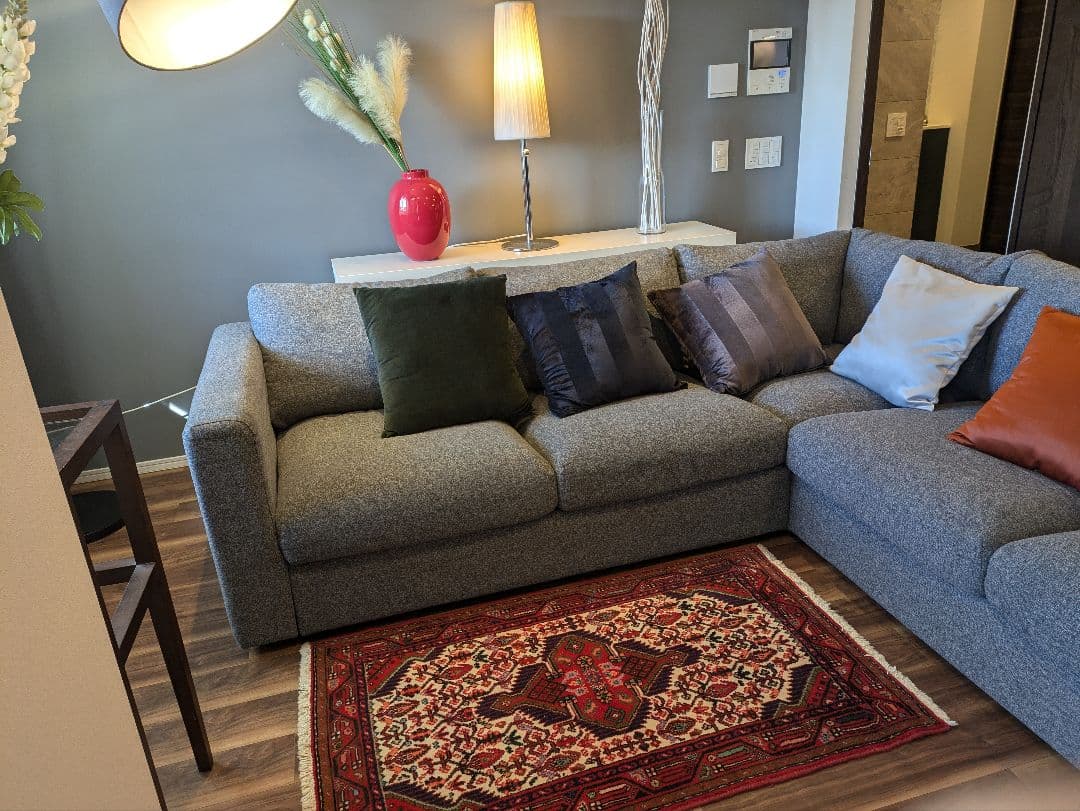 イケア　IKEA VIMLE ヴィムレコーナーソファ、ミディアムグレー2/2