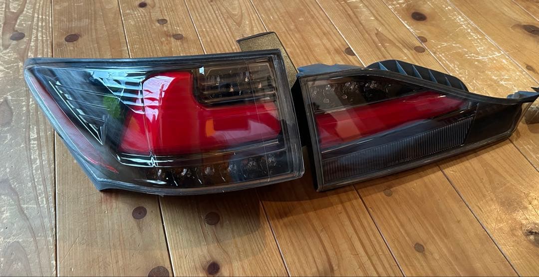 レクサスct用　クリスタルアイシーケンャルLEDテールライト