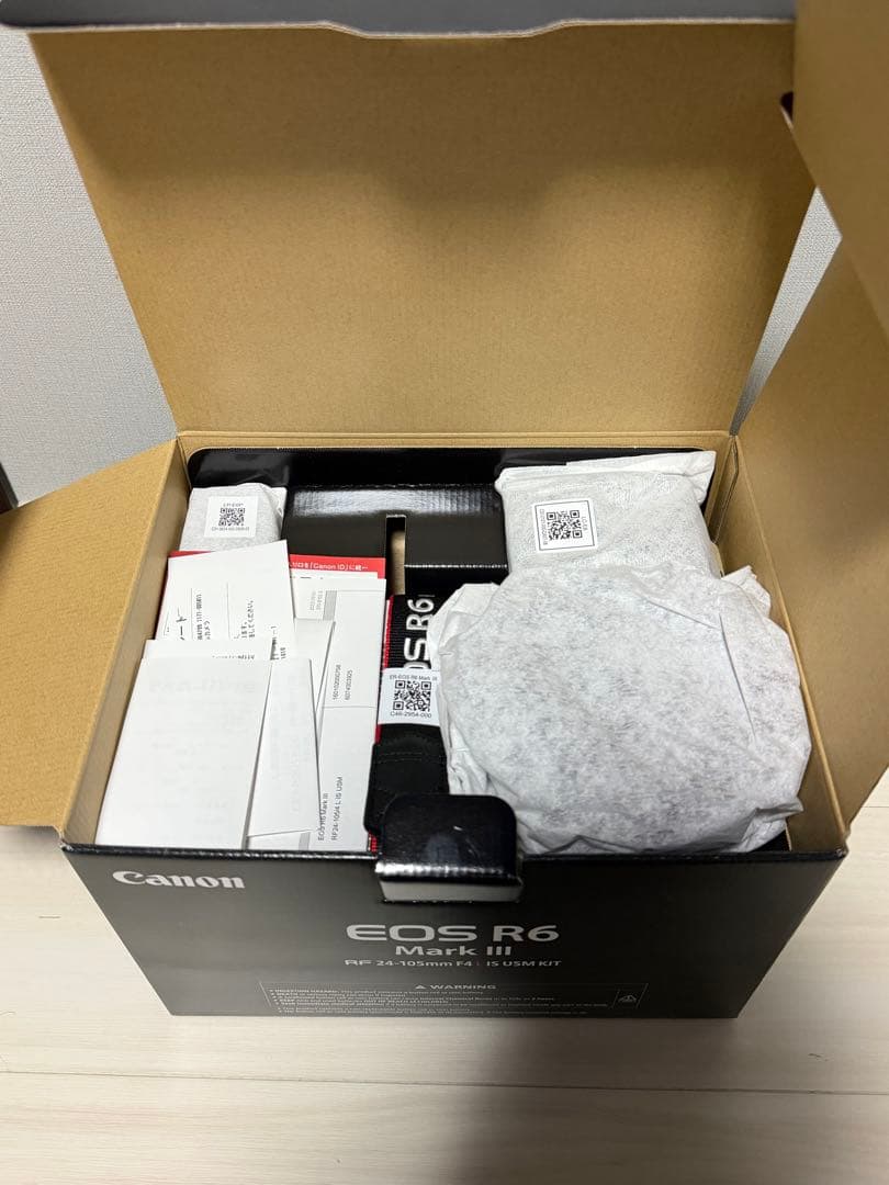 新品未使用　Canon EOS R6 Mark Ⅲ レンズキット