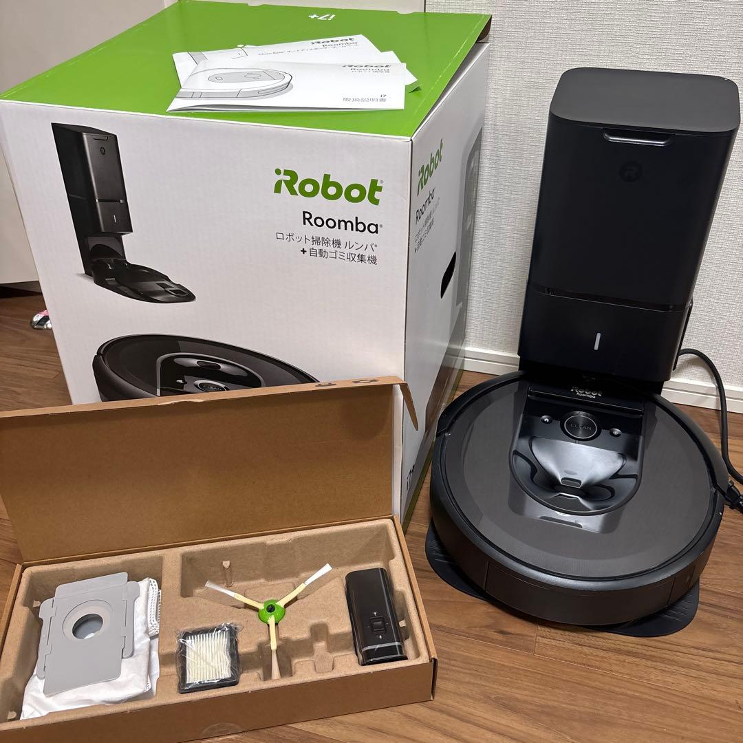 【新品部品付き】iRobot Roomba i7+ 本体 ルンバ 紙パック