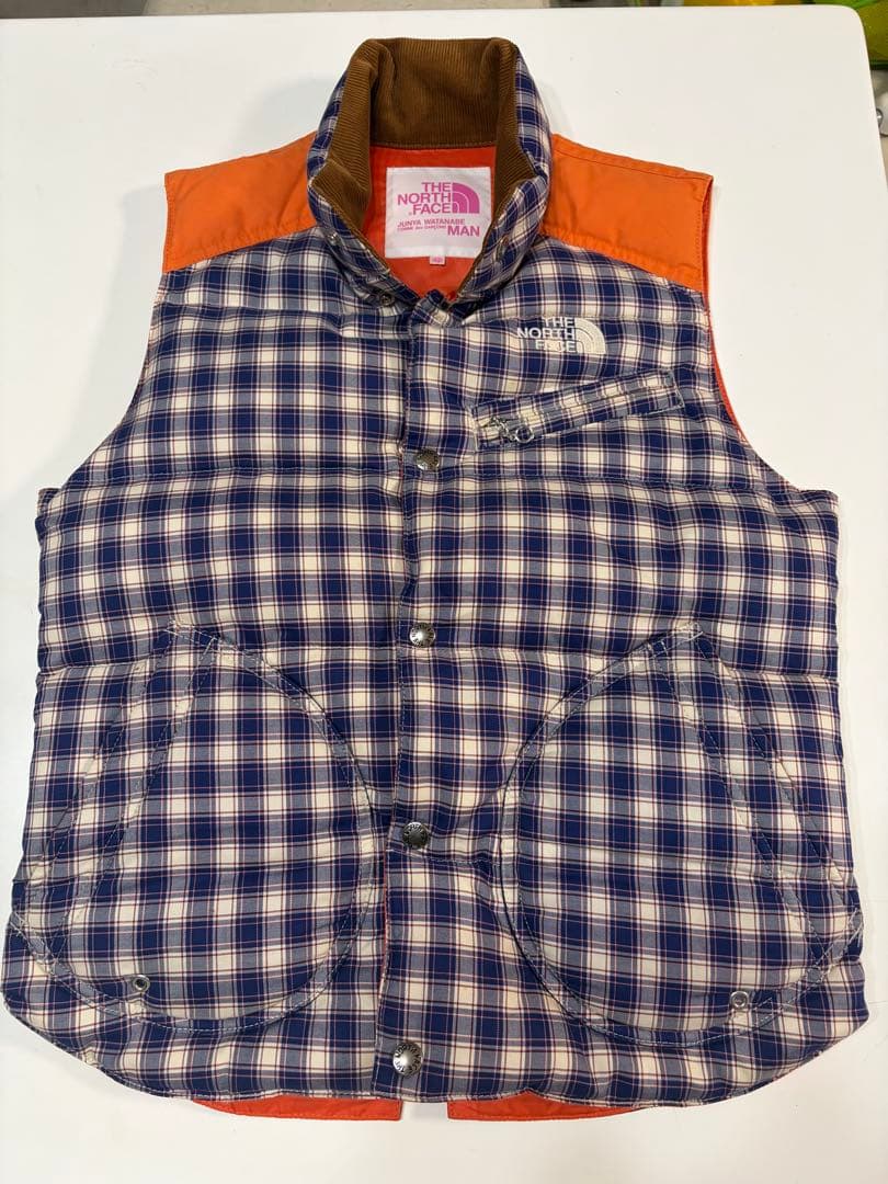 ジュンヤ ワタナベ × ノースフェイス ダウンベスト 限定別注　コムデギャルソン