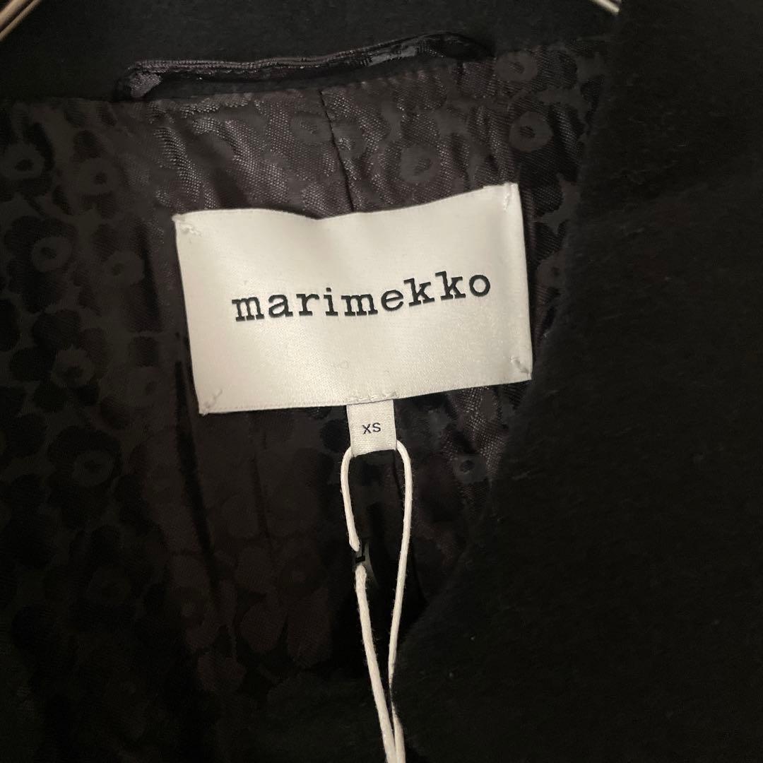 marimekko ピックイネン ウニッコ コート ブラック マリメッコ