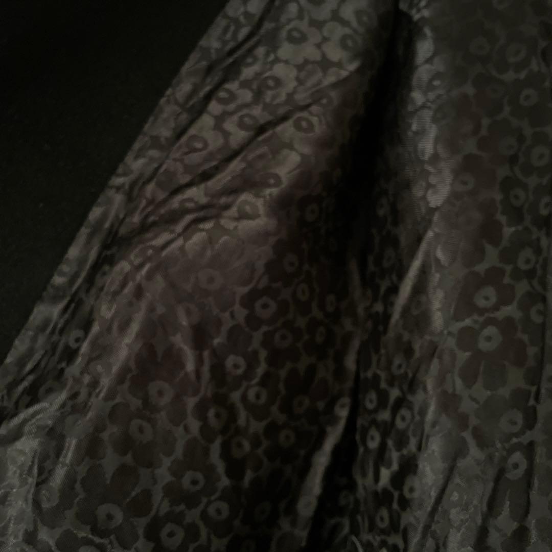 marimekko ピックイネン ウニッコ コート ブラック マリメッコ