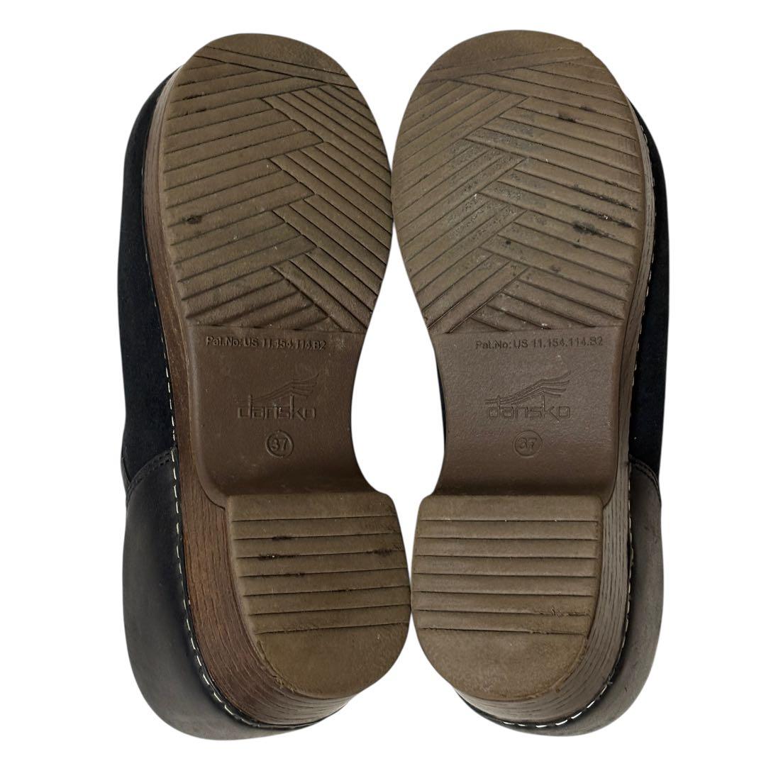 【美品】dansko ダンスコ　プロフェッショナル　37 ブラック　厚底