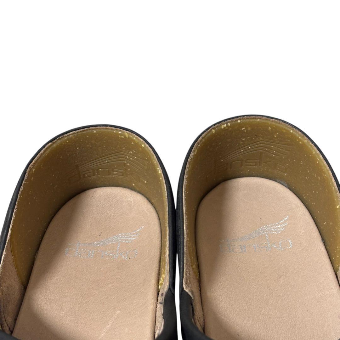 【美品】dansko ダンスコ　プロフェッショナル　37 ブラック　厚底