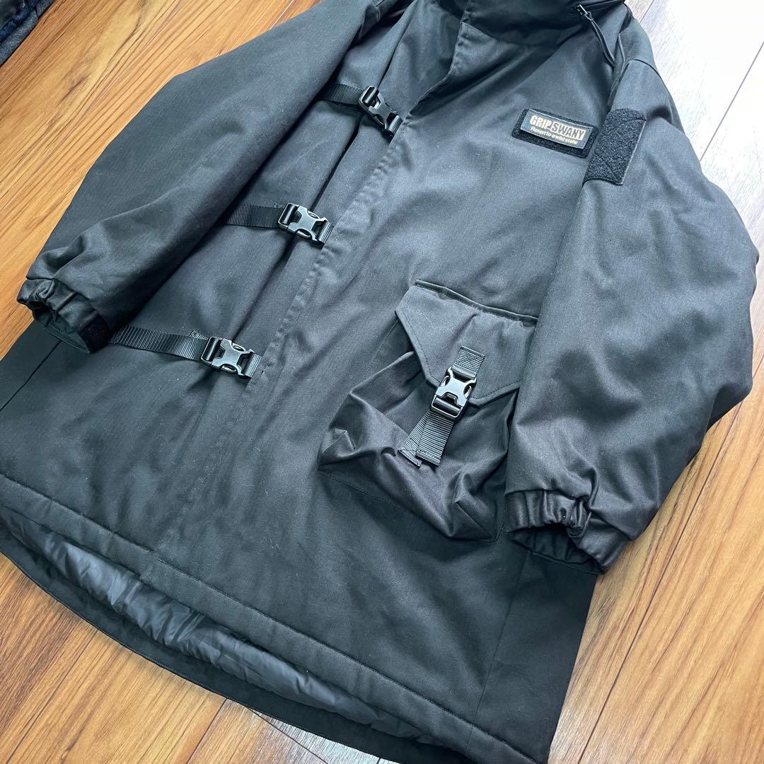 グリップスワニー ファイヤーマンコート GSJ-75 難燃 黒 M