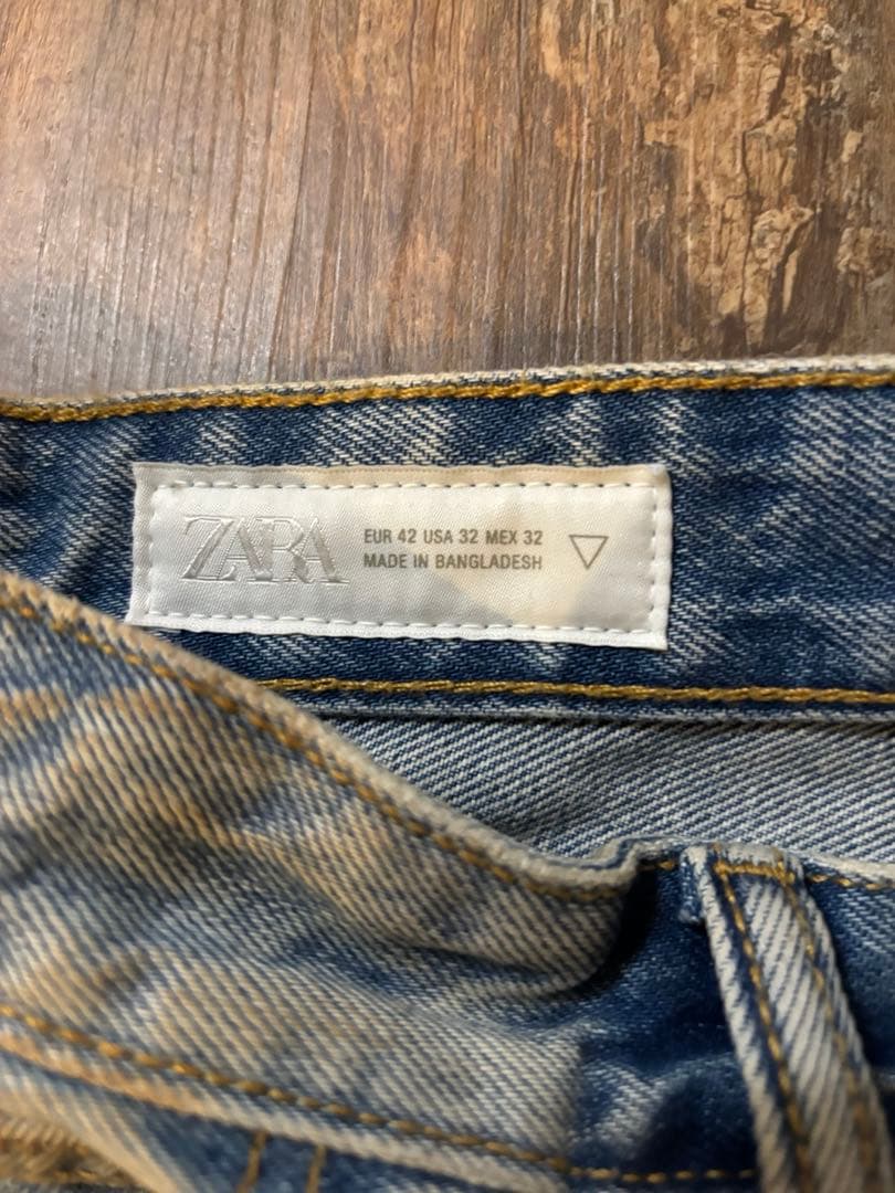 【最終値下げ】ZARA デニムバギー BAGGY FIT 42