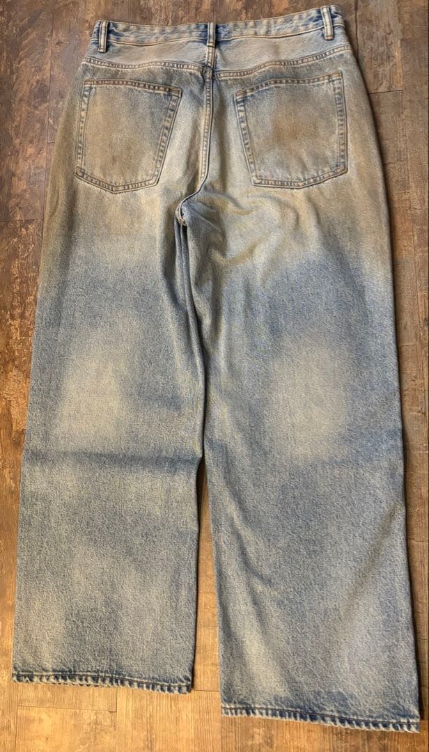 【最終値下げ】ZARA デニムバギー BAGGY FIT 42