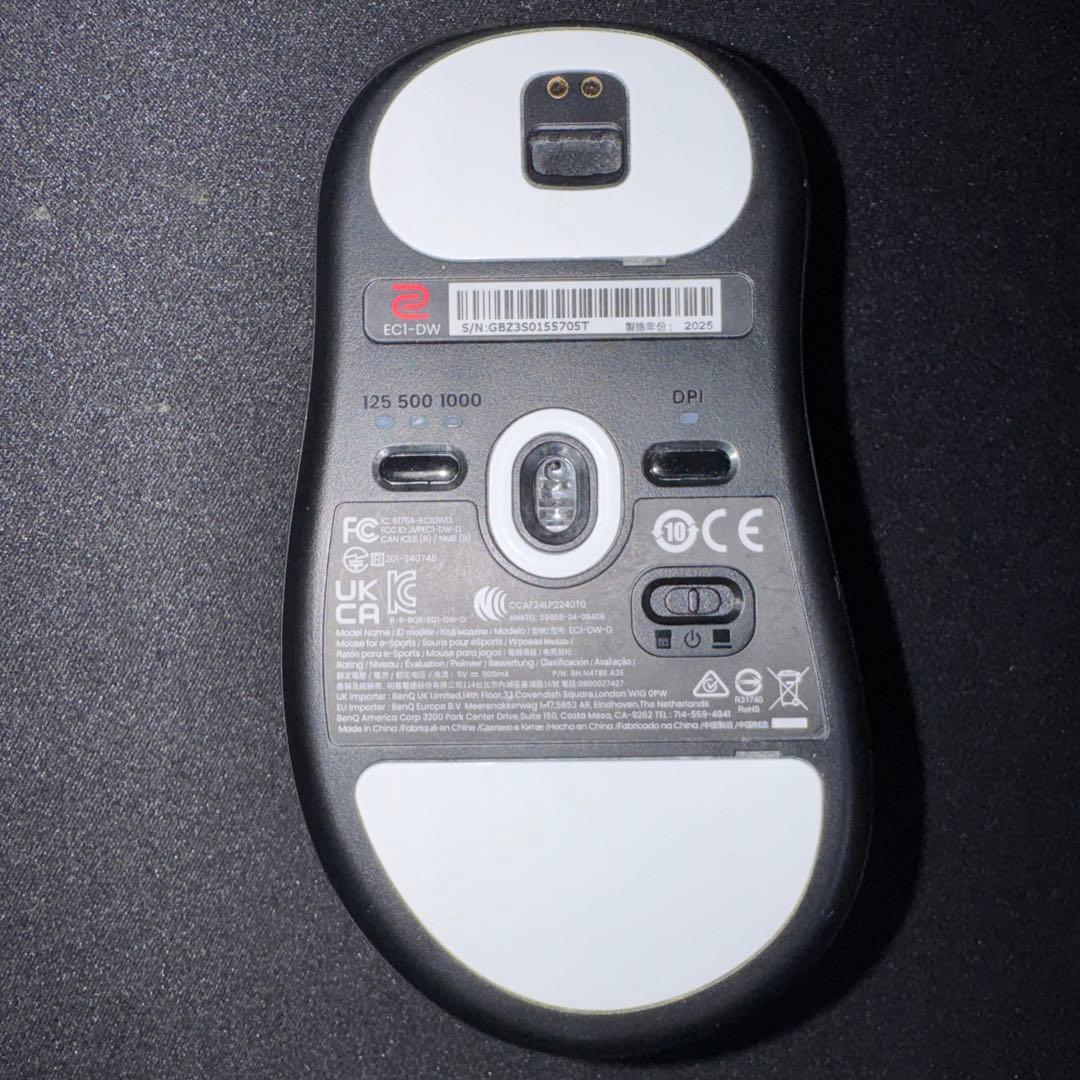 BenQ Zowie EC1-DW 4K ワイヤレスマウス