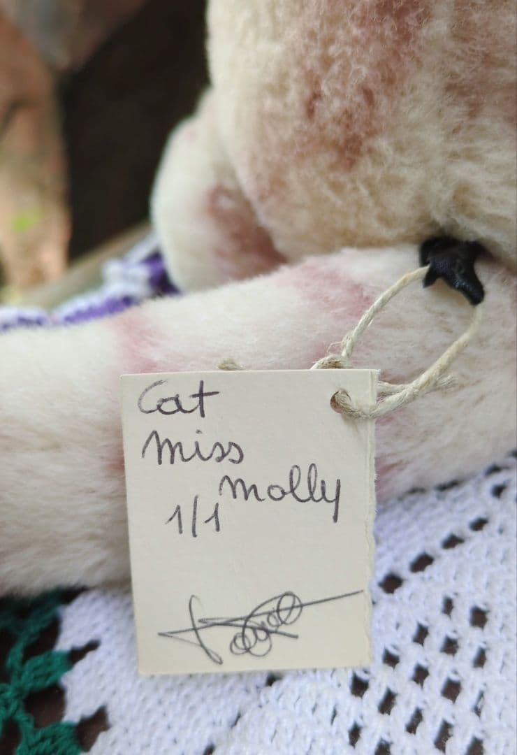 海外テディベア作家 Lily Bear Cat