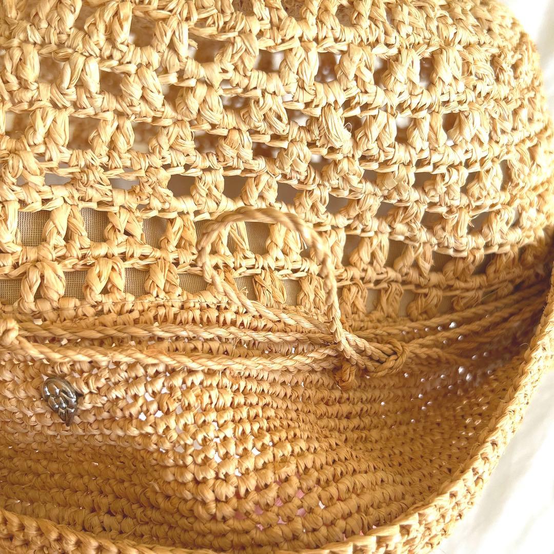 【美品】HELEN KAMINSKI ヘレンカミンスキー ラフィアハット