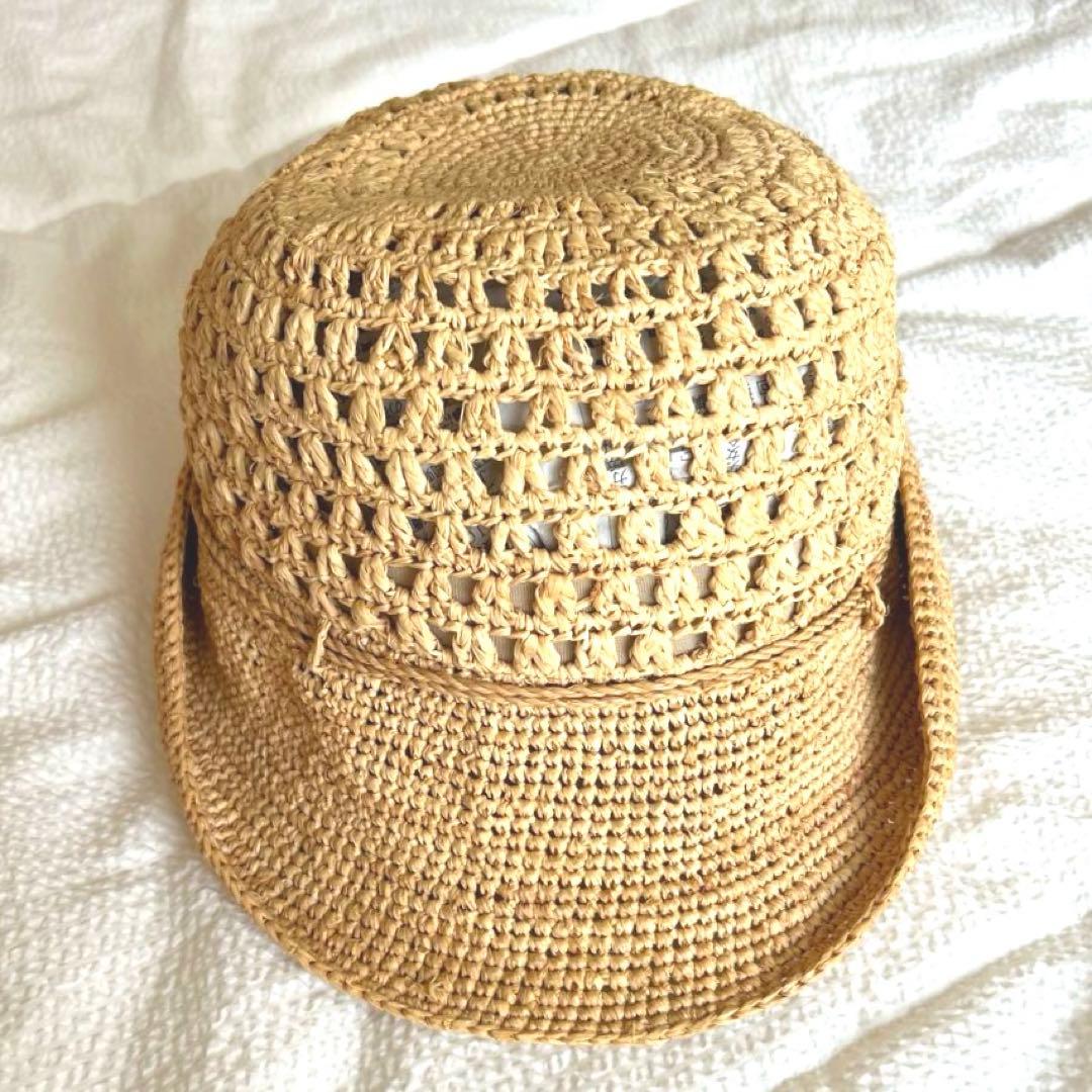 【美品】HELEN KAMINSKI ヘレンカミンスキー ラフィアハット