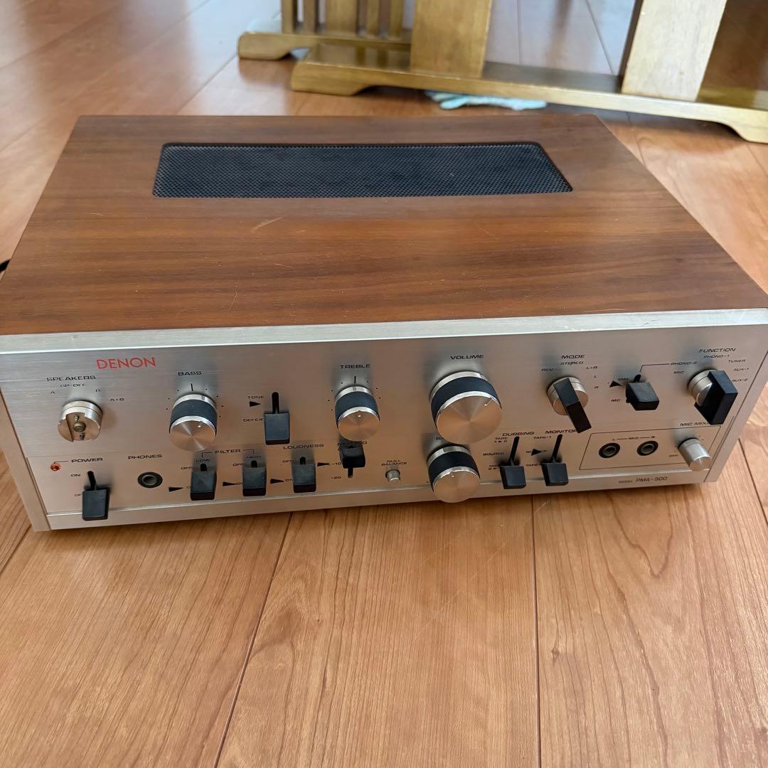 【希少・使える!】DENON PMA-500 動作確認済み