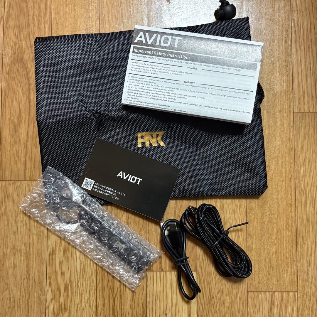 AVIOt WA-V1-PNK ワイヤレスヘッドホン(ほぼ新品)