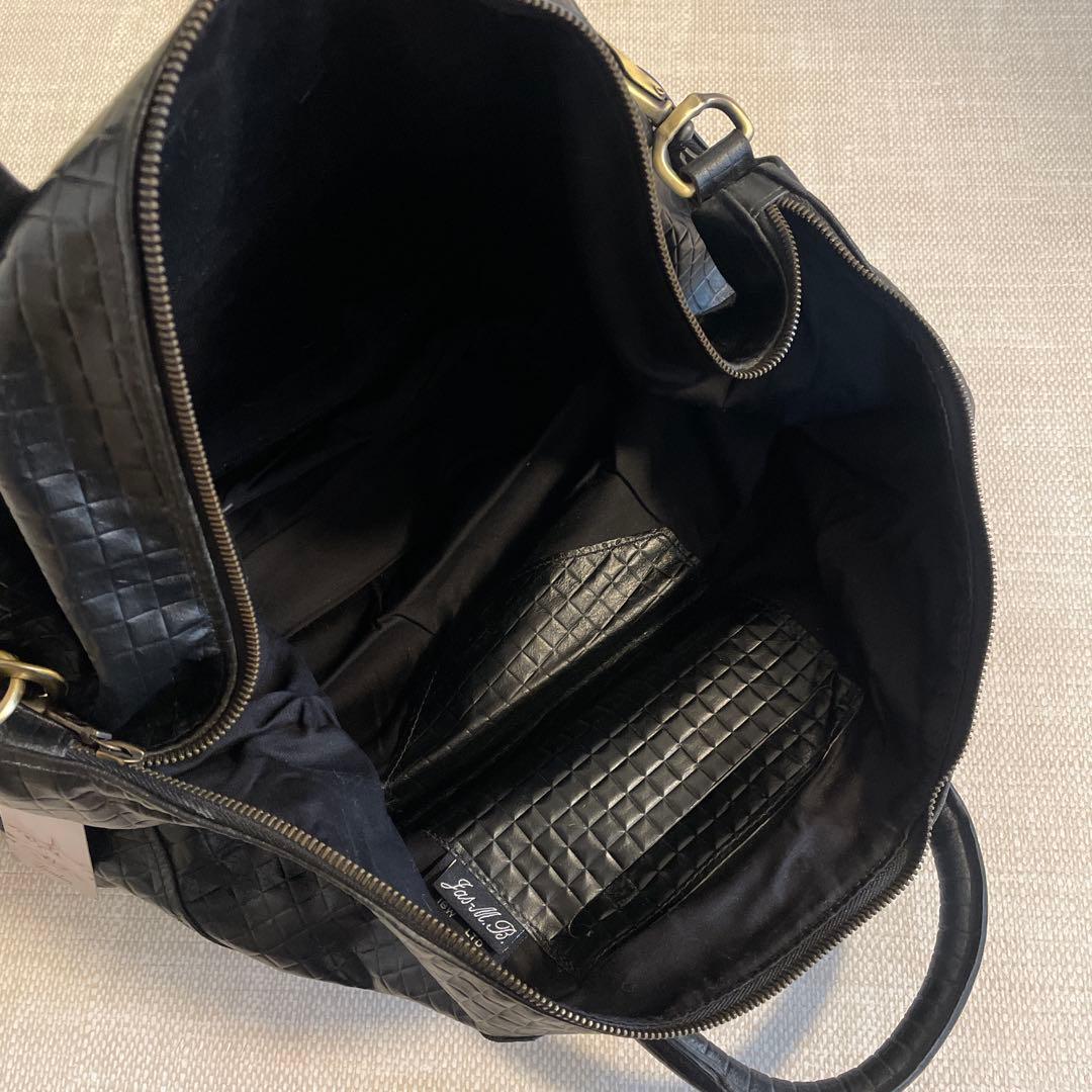 [極美品]Jas M.B. SMALL WINGS TRAVELER バッグ 黒