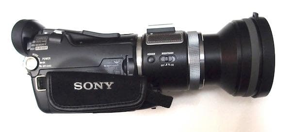 hvr-a1jーJUNK品　LCDパネル表示＆操作できず　撮影記録はOK