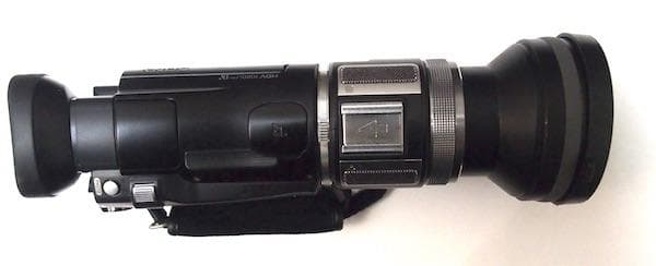 hvr-a1jーJUNK品　LCDパネル表示＆操作できず　撮影記録はOK