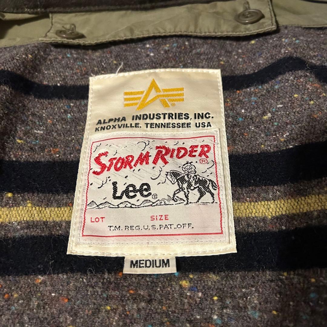ALPHA × Lee STORM RIDER コラボ モッズコート Mサイズ