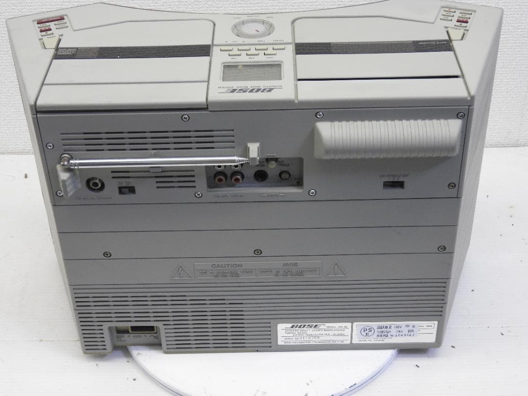 r*e様 ラジカセ 脅威の低音 BOSE AW-1D ロンカーターもパイプオルガ