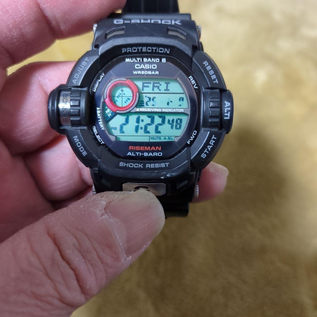 G-SHOCK RISEMAN GW-9200J-1JF ブラック×レッド