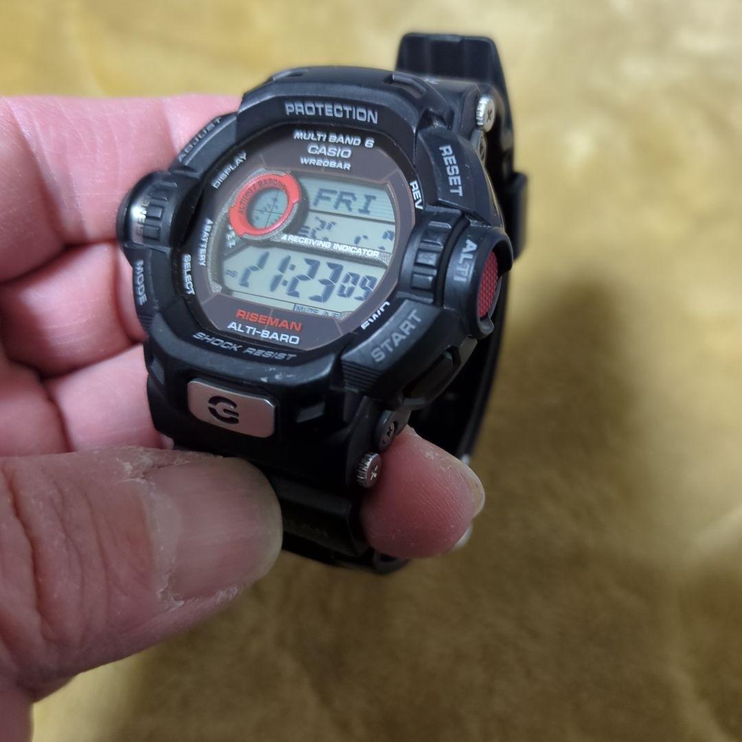 G-SHOCK RISEMAN GW-9200J-1JF ブラック×レッド