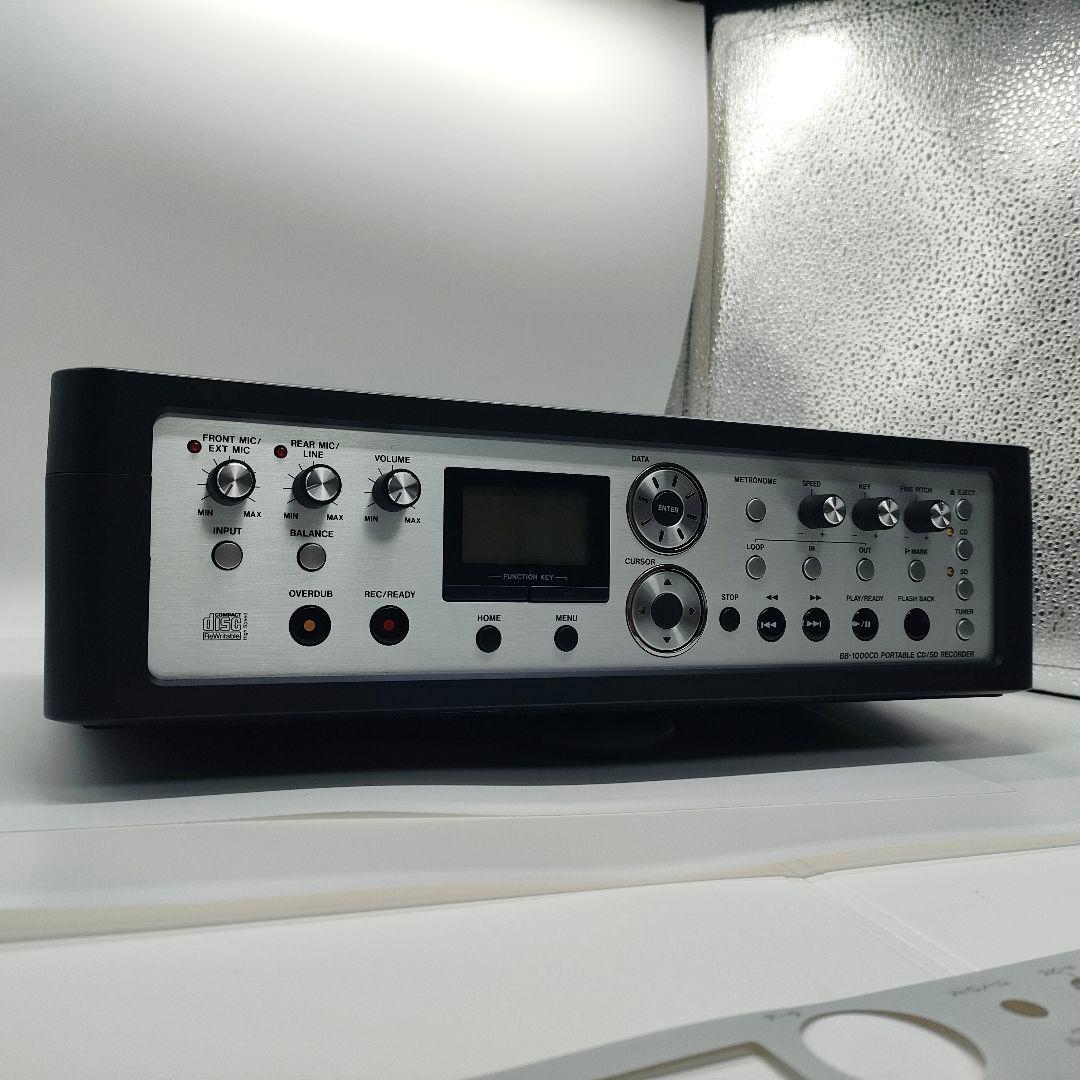 極美品 TEAC ポータブル CD/SDレコーダー BB-1000CD