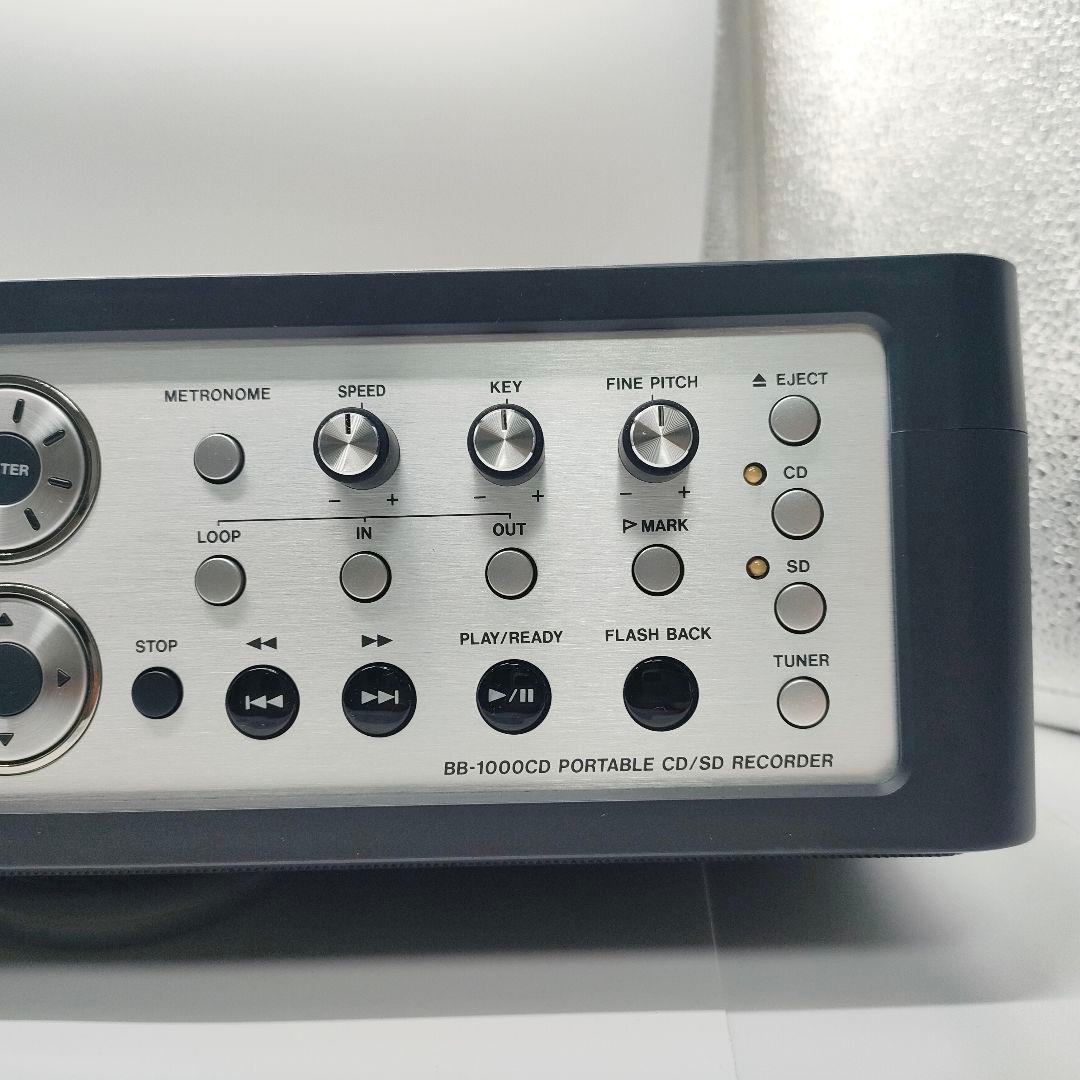 極美品 TEAC ポータブル CD/SDレコーダー BB-1000CD