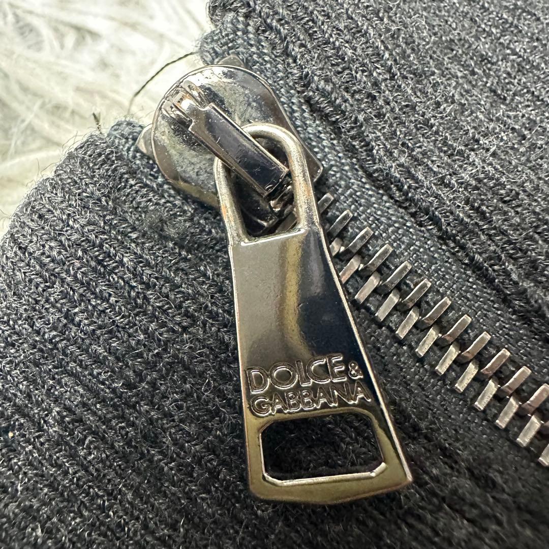 ジーケ 様用希少 DOLCE & GABBANA ブラックカーゴパンツ 46